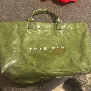 Green Tote Bag